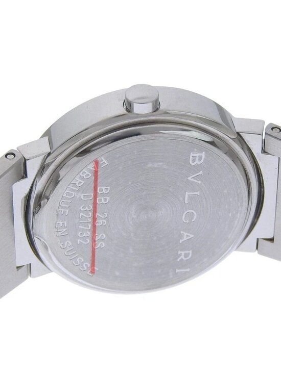 BVLGARI Bvlgari Bvlgari Watches BB26Stainless Steel Silver blackDial Stain... main image 7